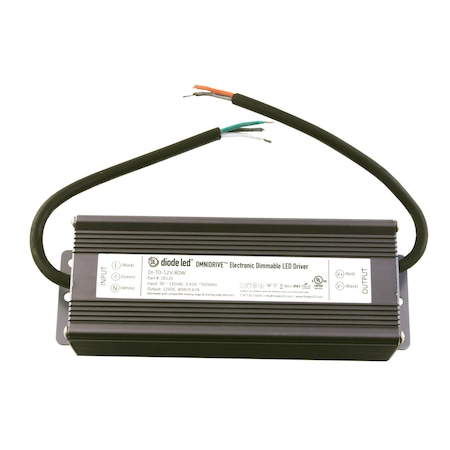 Diode Led OMNIDRIVE Electric Dimmable Driver - 60W, 12V DI-TD-12V-60W